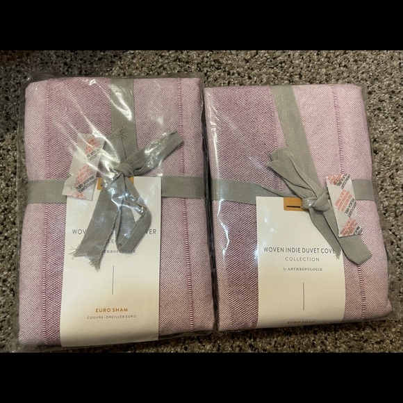 Sold Out! Anthropologie Woven Indie Euro Sham - Picture 3 of 6